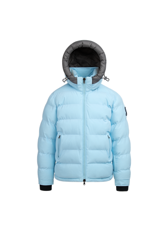 Sandbanks Banks Puffer Jacket - Crystal Blue - Sandbanks
