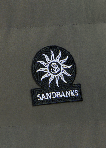 Sandbanks Banks Puffer Jacket - Khaki