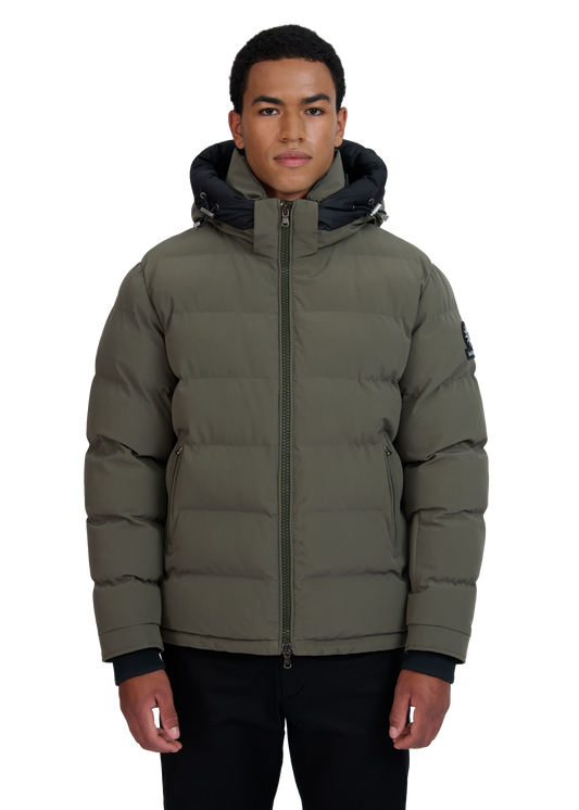 Sandbanks Banks Puffer Jacket - Khaki