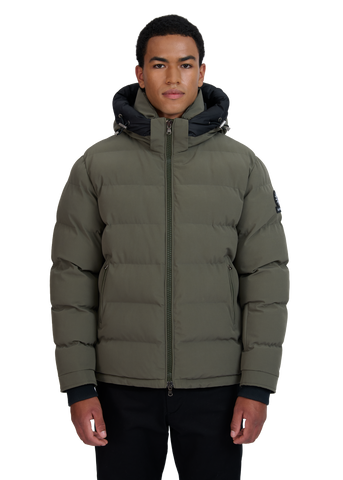 Sandbanks Banks Puffer Jacket - Khaki