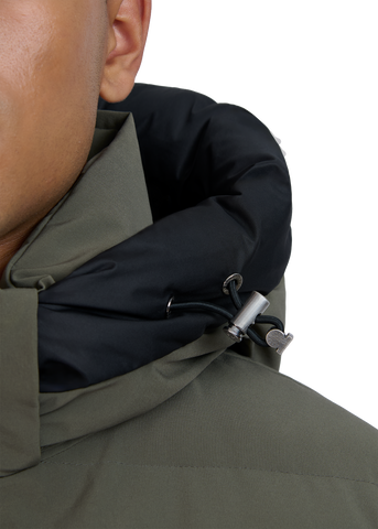 Sandbanks Banks Puffer Jacket - Khaki