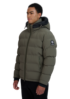 Sandbanks Banks Puffer Jacket - Khaki - Sandbanks