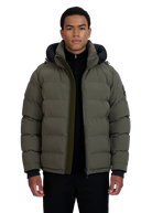 Sandbanks Banks Puffer Jacket - Khaki - Sandbanks