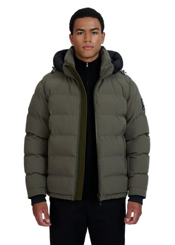 Sandbanks Banks Puffer Jacket - Khaki