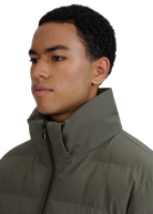 Sandbanks Banks Puffer Jacket - Khaki - Sandbanks