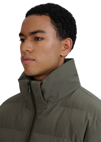 Sandbanks Banks Puffer Jacket - Khaki