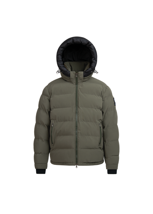 Sandbanks Banks Puffer Jacket - Khaki