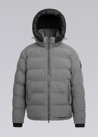 Sandbanks Banks Puffer Jacket - Light Grey