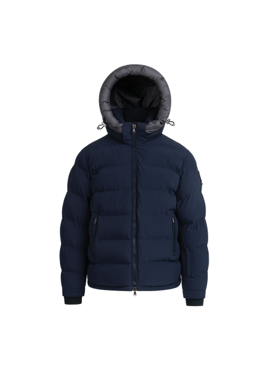 Sandbanks Banks Puffer Jacket - Navy