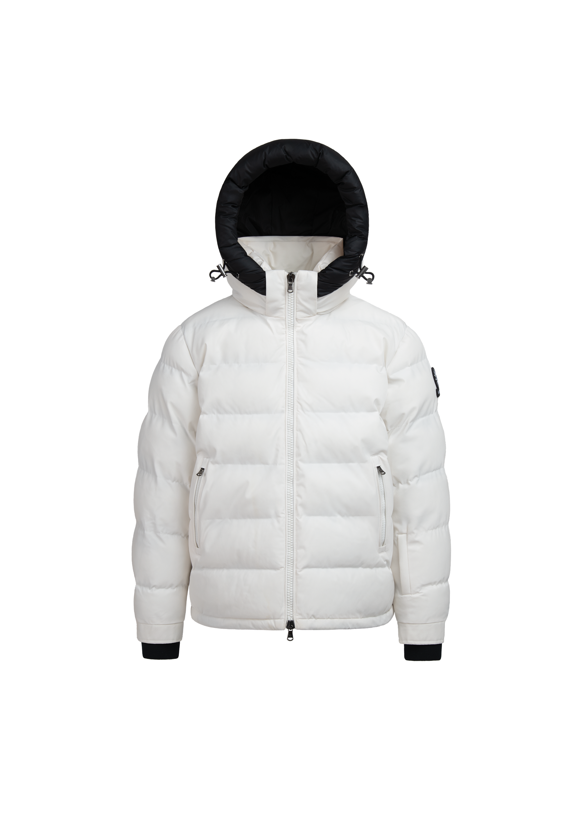 Sandbanks Banks Puffer Jacket - Off-White - Sandbanks