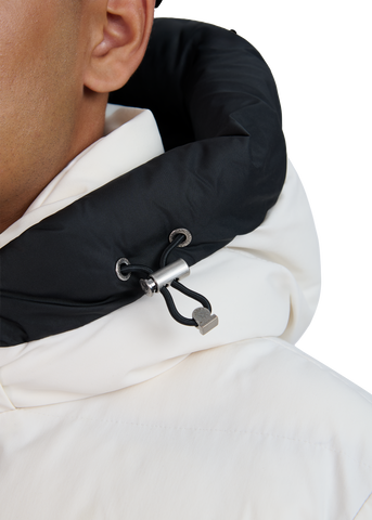 Sandbanks Banks Puffer Jacket - Off-White