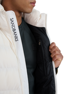 Sandbanks Banks Puffer Jacket - Off-White - Sandbanks