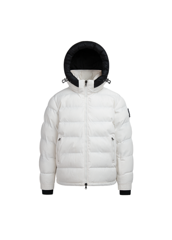 Sandbanks Banks Puffer Jacket - Off-White - Sandbanks