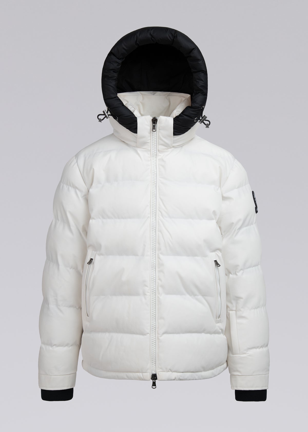 Off white down jacket black online