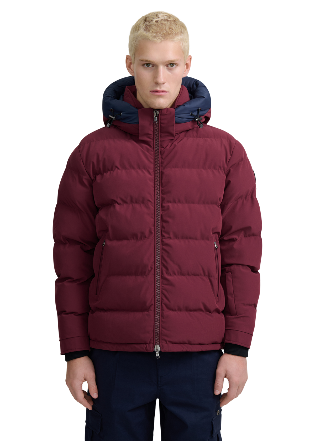 Sandbanks Banks Puffer Jacket - Port