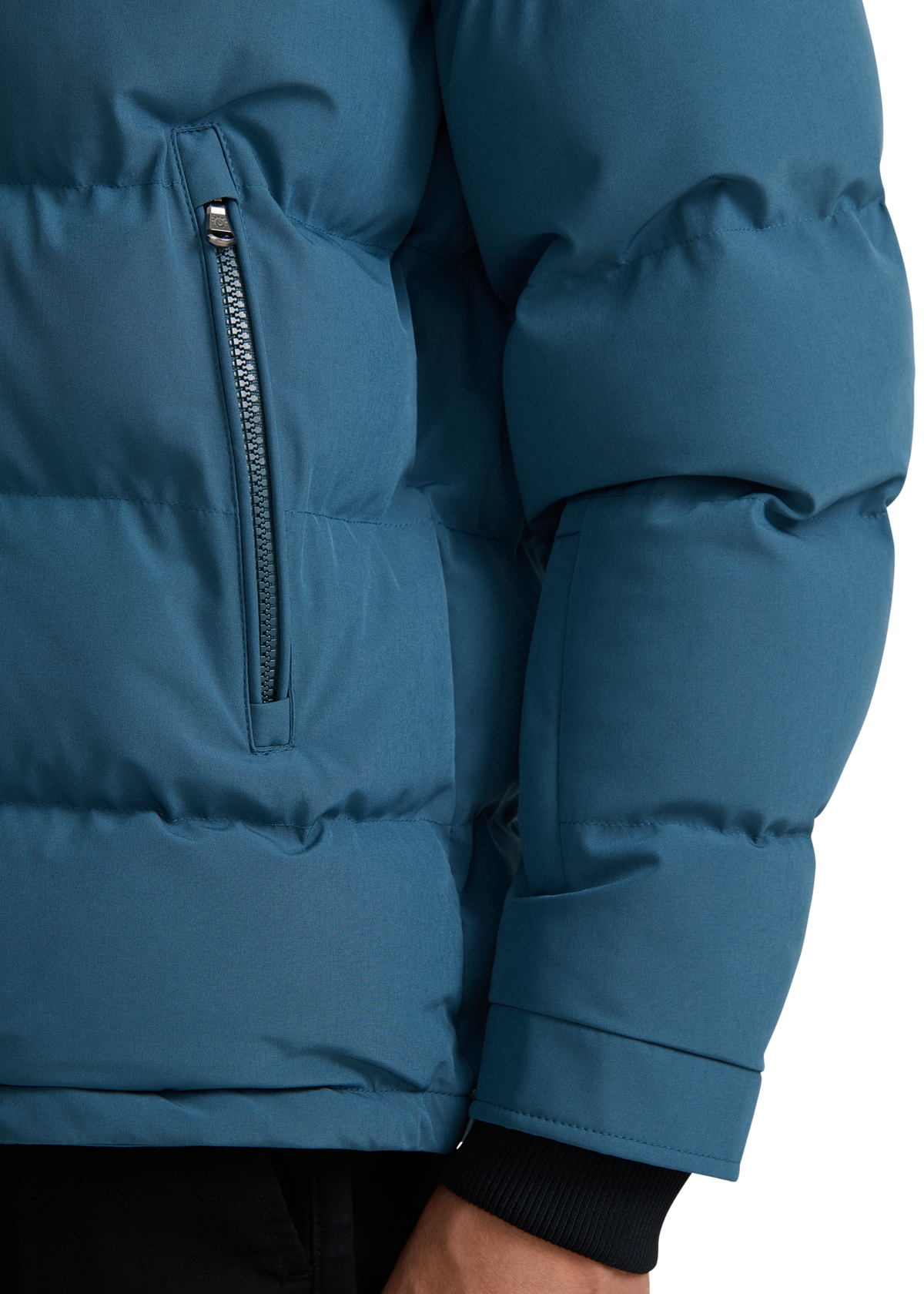 Sandbanks Banks Puffer Jacket - Teal
