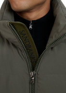 Sandbanks Banks Puffer Jacket - Khaki - Sandbanks