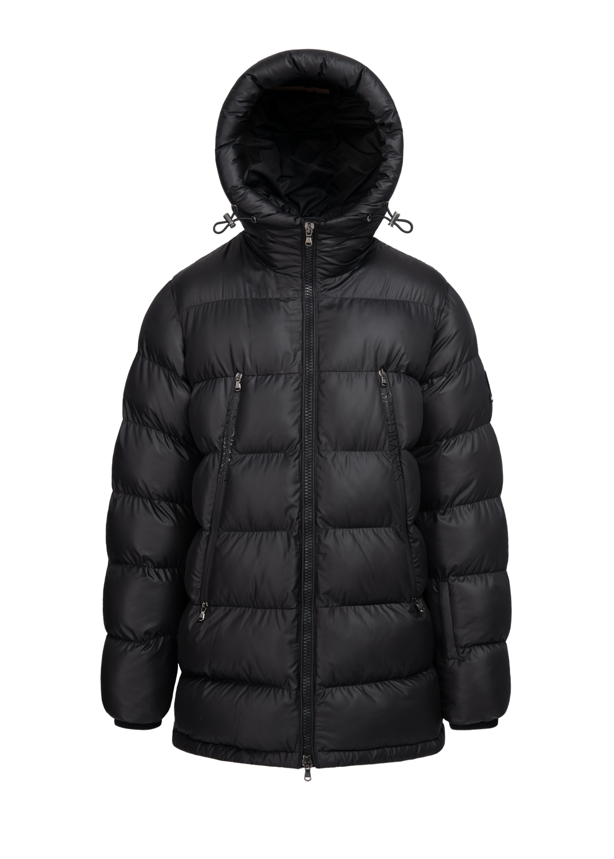 Sandbanks Ravine Mid Puffer Jacket - Black
