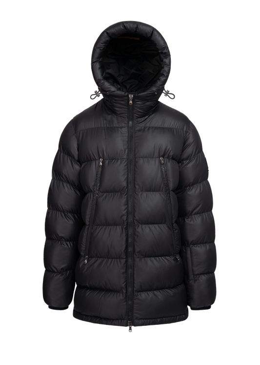 Sandbanks Ravine Mid Puffer Jacket - Black