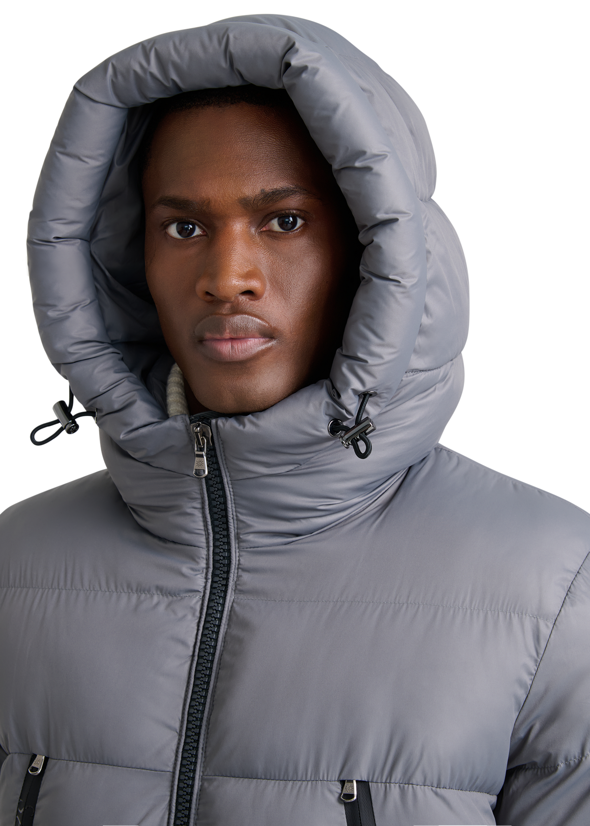 Sandbanks Ravine Mid Puffer Jacket - Charcoal
