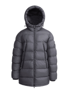 Sandbanks Ravine Mid Puffer Jacket - Charcoal - Sandbanks