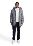 Sandbanks Ravine Mid Puffer Jacket - Charcoal