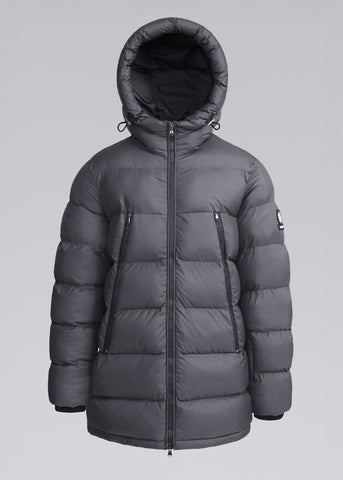 Sandbanks Ravine Mid Puffer Jacket - Charcoal