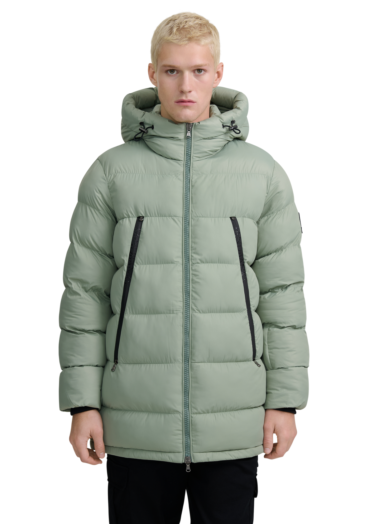 Sandbanks Ravine Mid Puffer Jacket - Sage