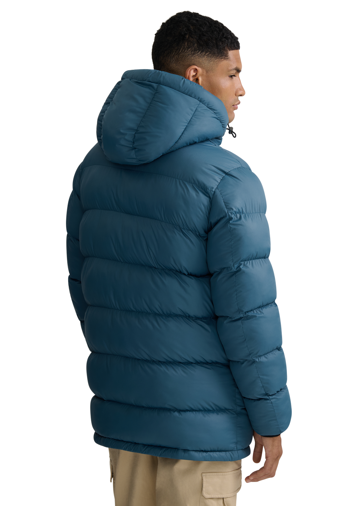Sandbanks Ravine Mid Puffer Jacket - Teal
