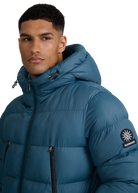Sandbanks Ravine Mid Puffer Jacket - Teal