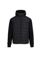 Sandbanks Outlander Polar Fleece Hooded Hybrid Jacket - Black - Sandbanks