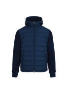 Sandbanks Outlander Polar Fleece Hooded Hybrid Jacket - Navy - Sandbanks