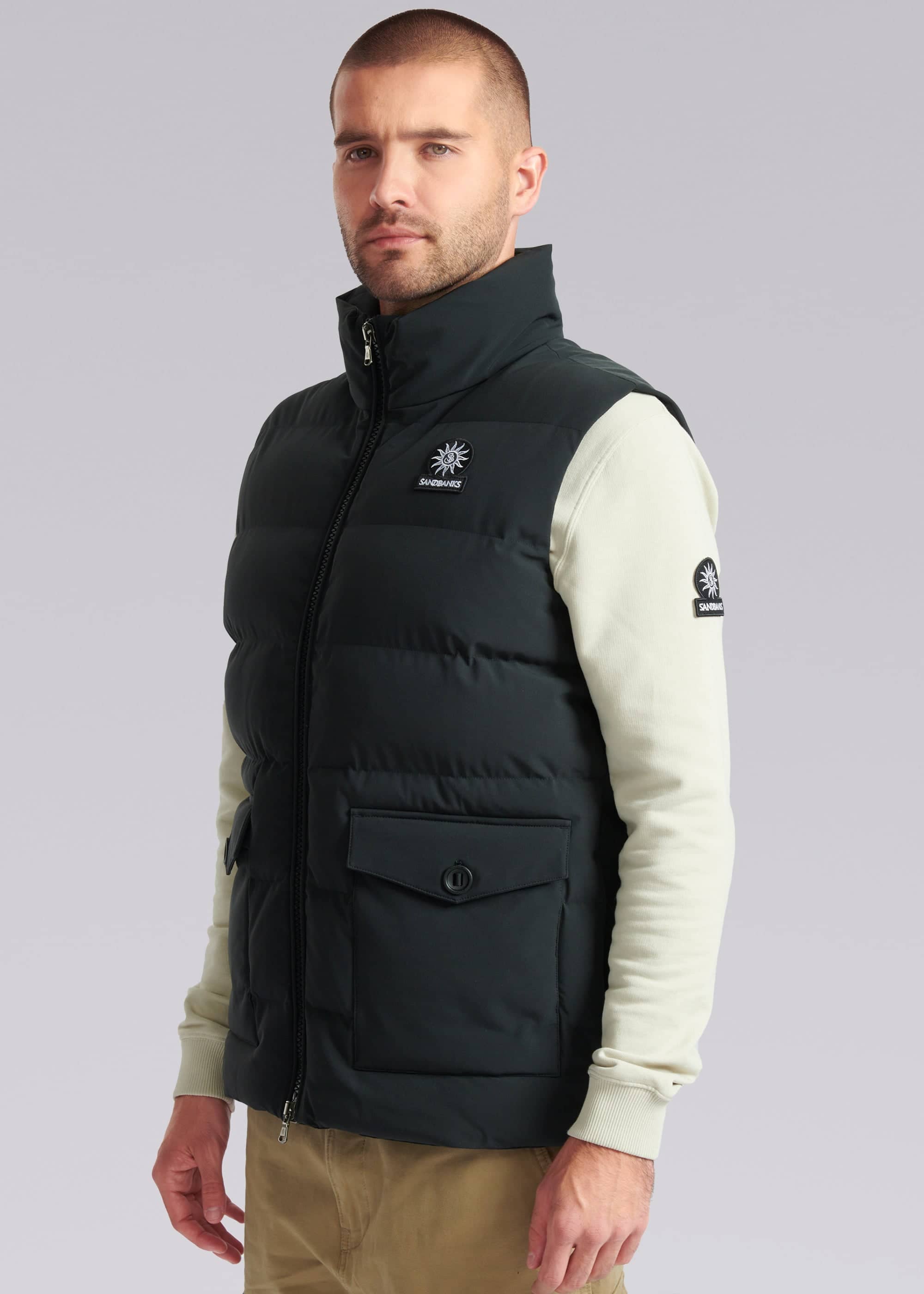 Sandbanks Explorer Gilet - Black - Sandbanks