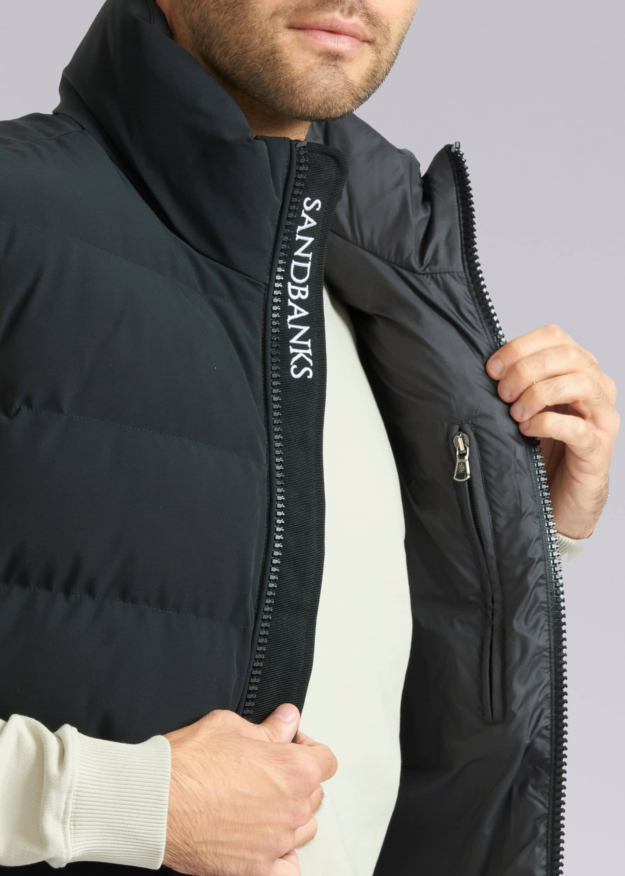 Sandbanks Explorer Gilet - Black - Sandbanks
