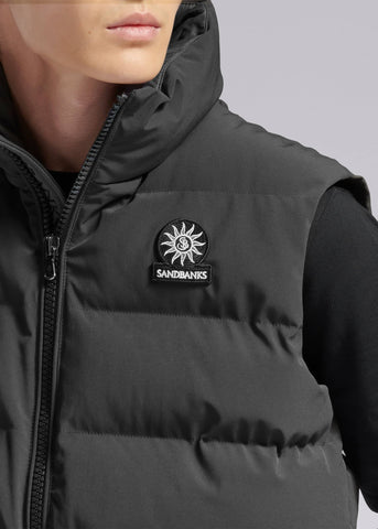 Sandbanks Explorer Gilet - Charcoal - Sandbanks