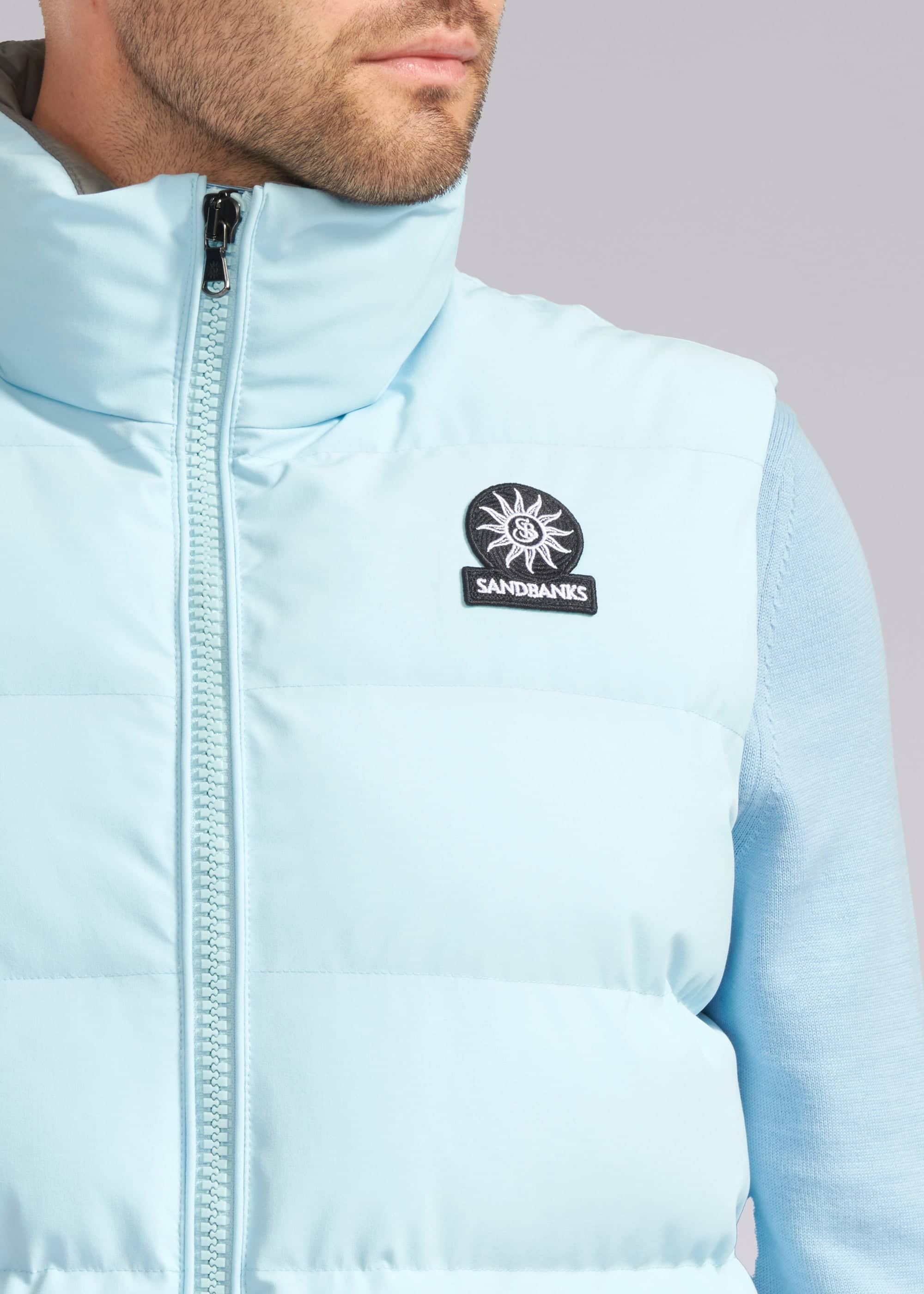 Sandbanks Explorer Gilet - Crystal Blue - Sandbanks