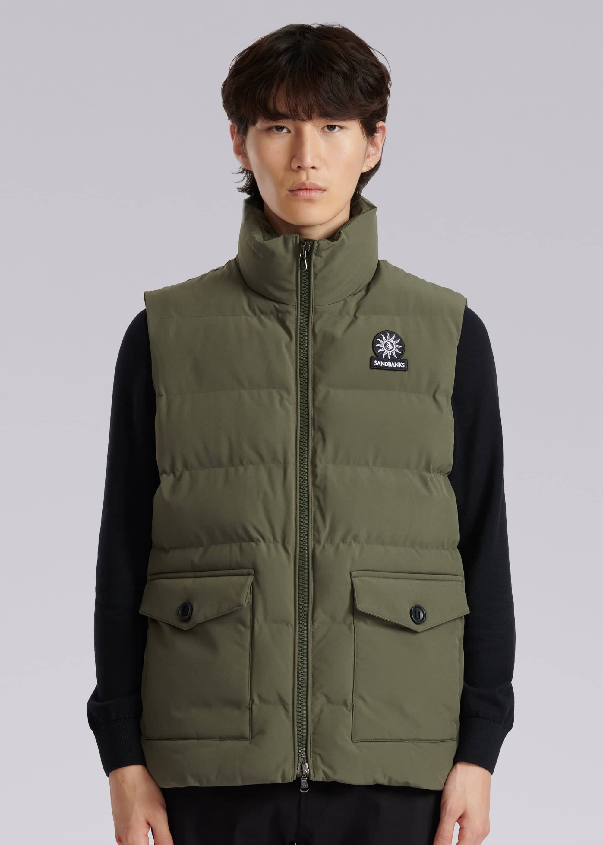 Sandbanks Explorer Gilet - Khaki - Sandbanks