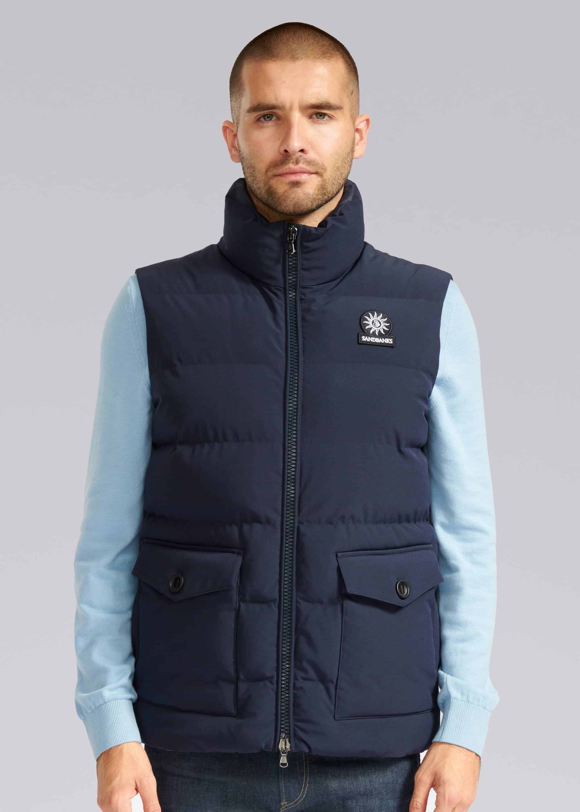 Sandbanks Explorer Gilet - Navy - Sandbanks