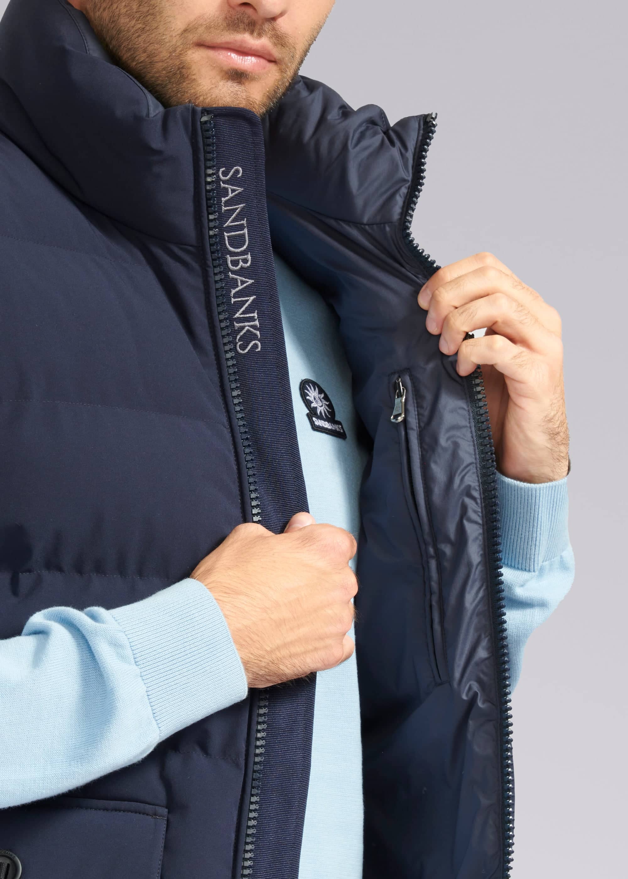Sandbanks Explorer Gilet - Navy - Sandbanks