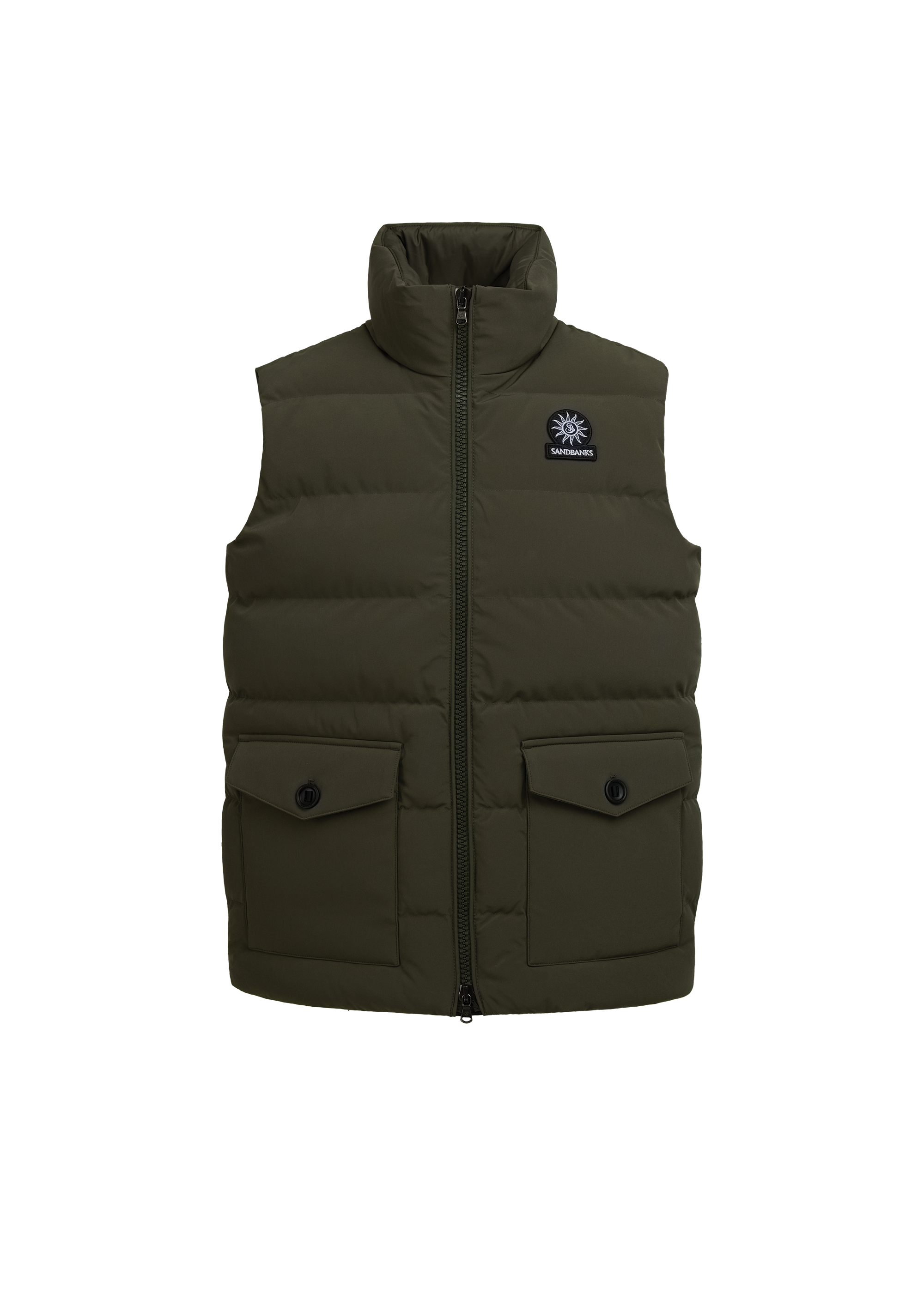 Sandbanks Explorer Gilet - Khaki - Sandbanks