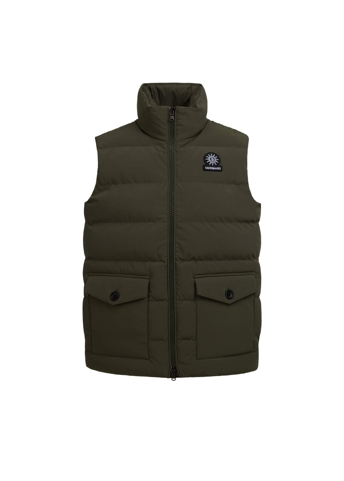 Sandbanks Explorer Gilet - Khaki - Sandbanks