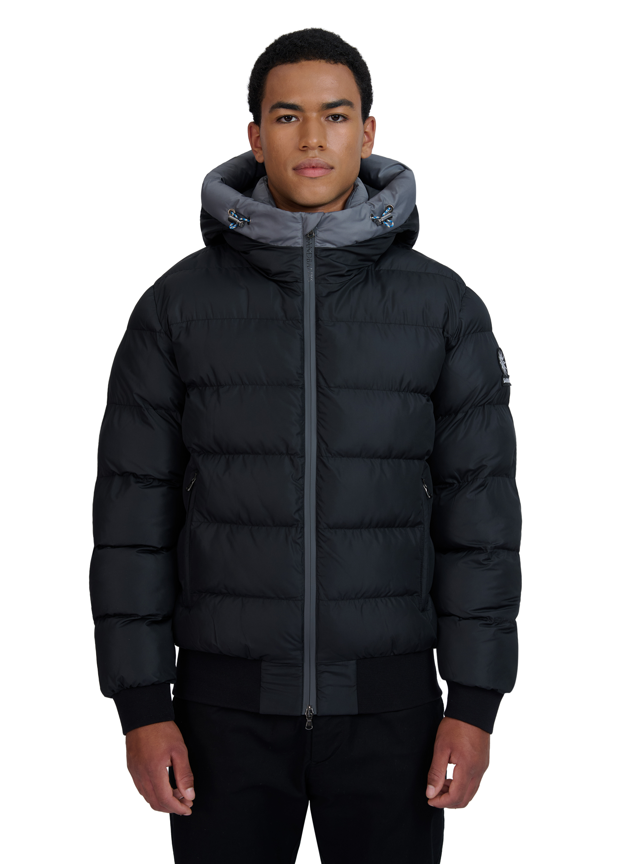 Sandbanks Après Puffer Jacket - Black - Sandbanks