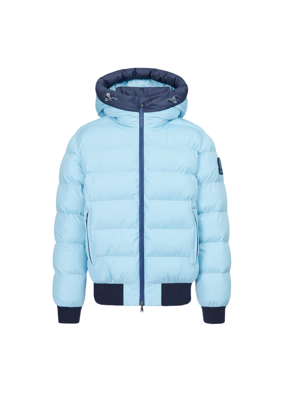Sandbanks Après Puffer Jacket - Crystal Blue