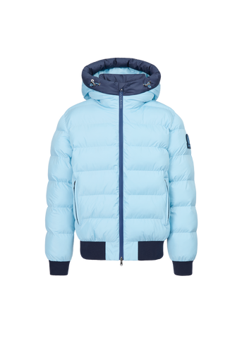 Sandbanks Après Puffer Jacket - Crystal Blue