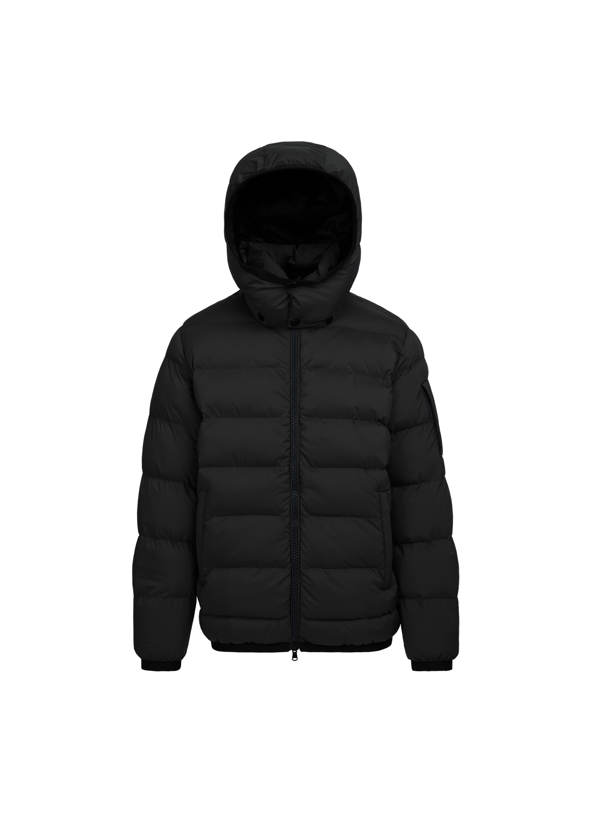 Sandbanks Shore Hooded Puffer - Black