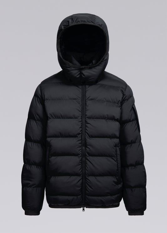 Sandbanks Shore Hooded Puffer - Black