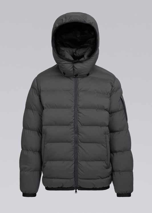 Sandbanks Shore Hooded Puffer - Charcoal