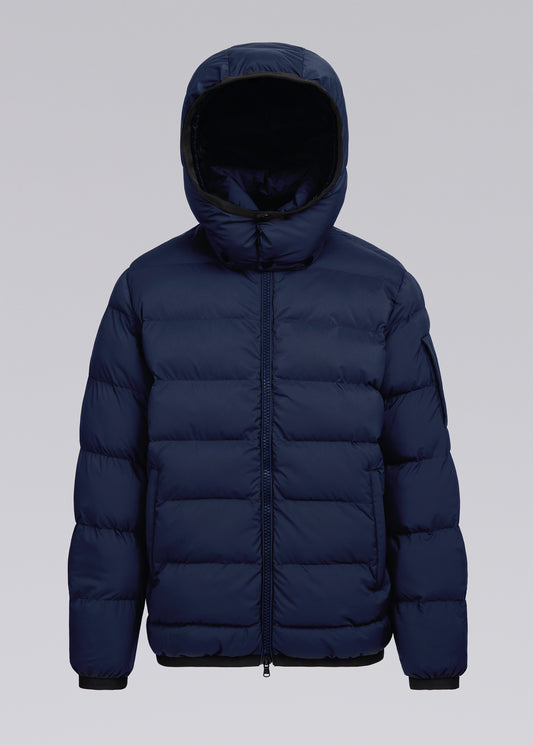 Sandbanks Shore Hooded Puffer - Navy