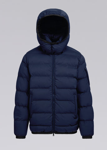 Sandbanks Shore Hooded Puffer - Navy