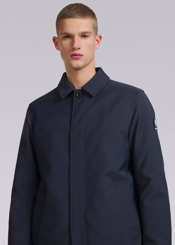 Sandbanks Quilted Mac - Navy